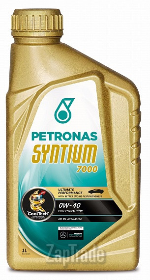 Купить моторное масло Petronas Syntium 7000 SAE 0W-40, в интернет-магазине в Москве