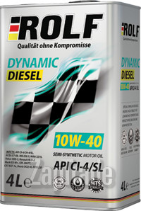 Купить моторное масло Rolf Dynamic Diesel 10W-40, в интернет-магазине в Москве