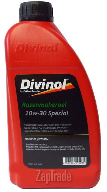 Купить моторное масло Divinol Spezial-Schneefraesenoel 5W-30, в интернет-магазине в Москве