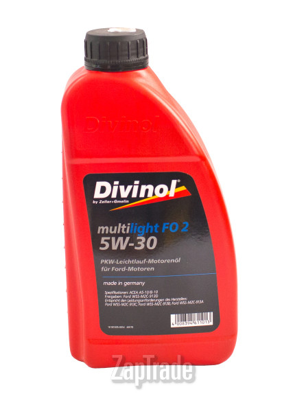 Купить моторное масло Divinol Multilight FO 2 5W-30, в интернет-магазине в Москве