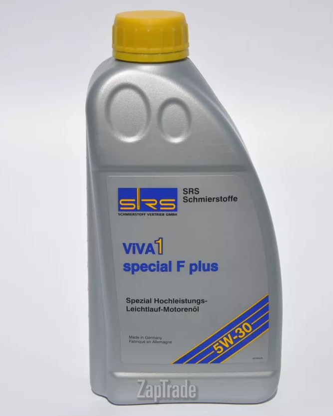 Купить моторное масло Srs VIVA 1 Special F Plus 5W-30, в интернет-магазине в Москве