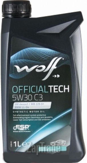 Купить моторное масло Wolf OFFICIALTECH, в интернет-магазине в Москве