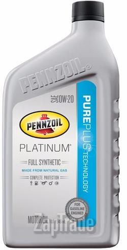 Купить моторное масло Pennzoil Platinum Full Synthetic Motor Oil (Pure Plus Technology), в интернет-магазине в Москве