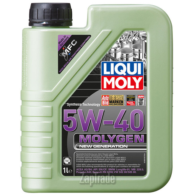 Купить моторное масло Liqui moly Molygen New Generation, в интернет-магазине в Москве