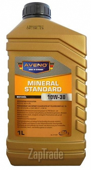 Купить моторное масло Aveno Mineral Standard, в интернет-магазине в Москве