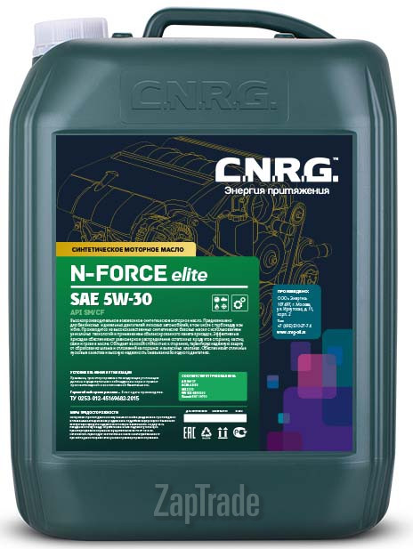 Купить моторное масло C.n.r.g. N-Force Elite, в интернет-магазине в Москве