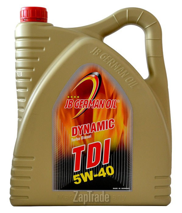 Купить моторное масло Jb german oil Dynamic TDI 5W-40, в интернет-магазине в Москве