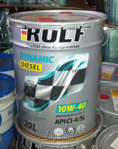 Купить моторное масло Rolf Dynamic Diesel 10W-40, в интернет-магазине в Москве