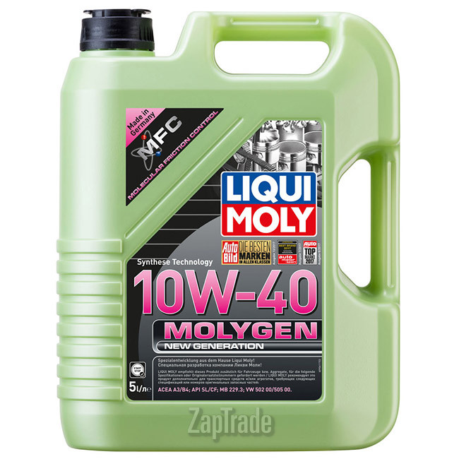 Купить моторное масло Liqui moly Molygen New Generation, в интернет-магазине в Москве