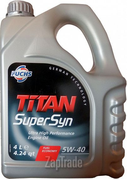 Купить моторное масло Fuchs Titan Supersyn, в интернет-магазине в Москве