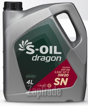 Купить моторное масло S-oil DRAGON SN, в интернет-магазине в Москве