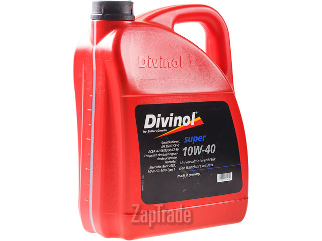 Купить моторное масло Divinol Super 10W40, в интернет-магазине в Москве