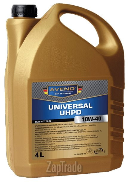 Купить моторное масло Aveno Universal UHPD, в интернет-магазине в Москве