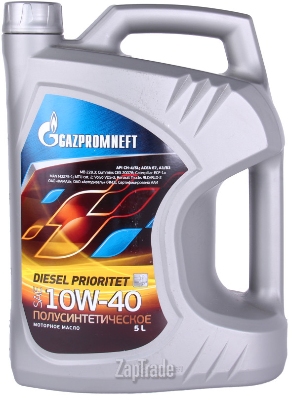 Купить моторное масло Gazpromneft Diesel Prioritet 10W-40, в интернет-магазине в Москве