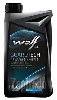 Купить моторное масло Wolf GUARDTECH 15W40 SHPD, в интернет-магазине в Москве