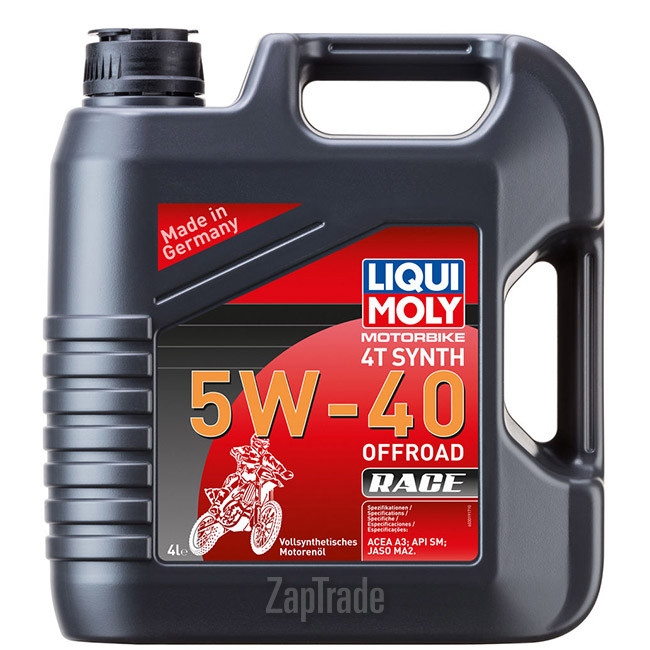 Купить моторное масло Liqui moly Motorbike 4T Synth Offroad Race, в интернет-магазине в Москве