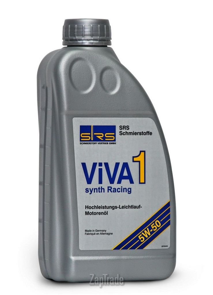 Купить моторное масло Srs VIVA 1 synth racing 5W-50, в интернет-магазине в Москве