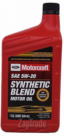 Купить моторное масло Ford Motorcraft Premium Synthetic Blend 5W-20, в интернет-магазине в Москве