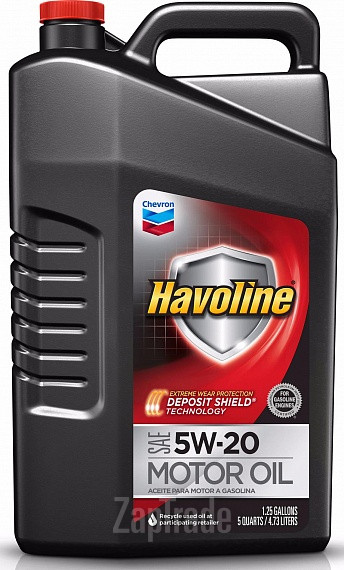 Купить моторное масло Chevron Havoline 5W-20, в интернет-магазине в Москве