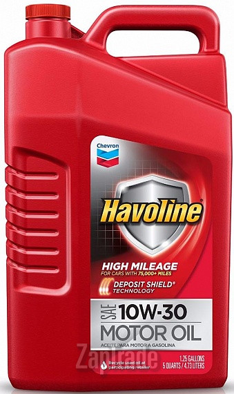Купить моторное масло Chevron Havoline High Mileage 10W-30, в интернет-магазине в Москве