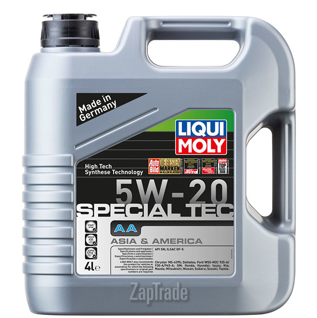 Купить моторное масло Liqui moly Special Tec AA, в интернет-магазине в Москве