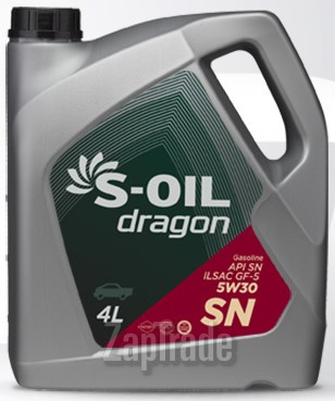 Купить моторное масло S-oil DRAGON SN, в интернет-магазине в Москве
