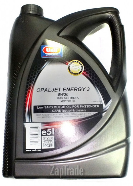 Купить моторное масло Unil OPALJET ENERGY 3, в интернет-магазине в Москве