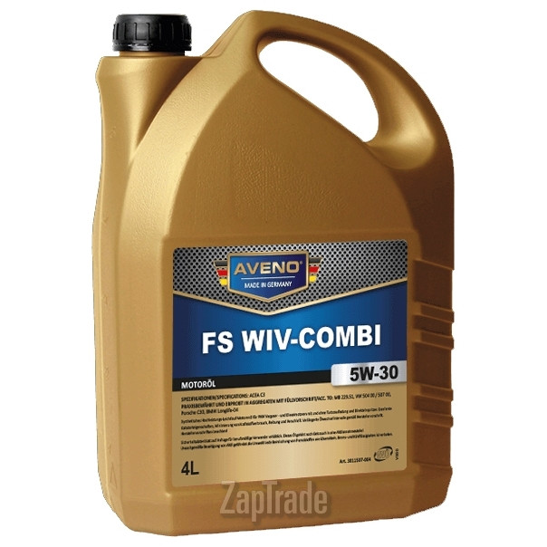 Купить моторное масло Aveno FS WIV-Combi, в интернет-магазине в Москве