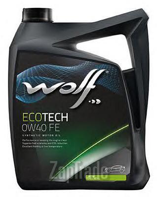 Купить моторное масло Wolf ECOTECH 0W40 FE, в интернет-магазине в Москве