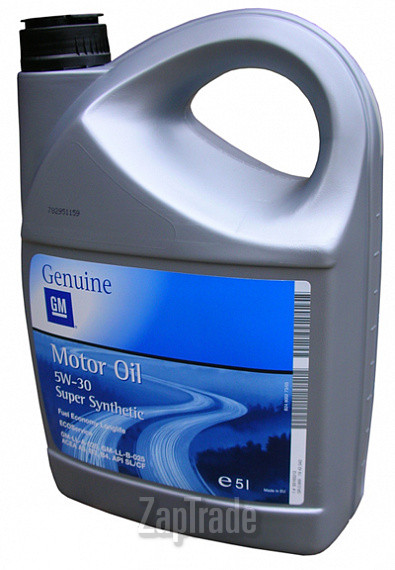 Купить моторное масло General motors GM Motor Oil Super Synthetic, в интернет-магазине в Москве