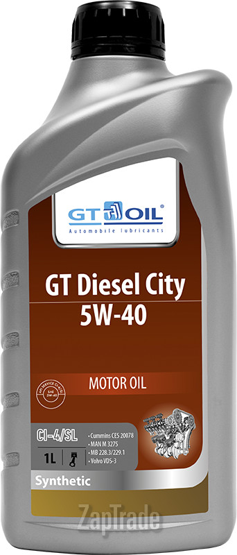 Купить моторное масло Gt oil GT Diesel City, в интернет-магазине в Москве