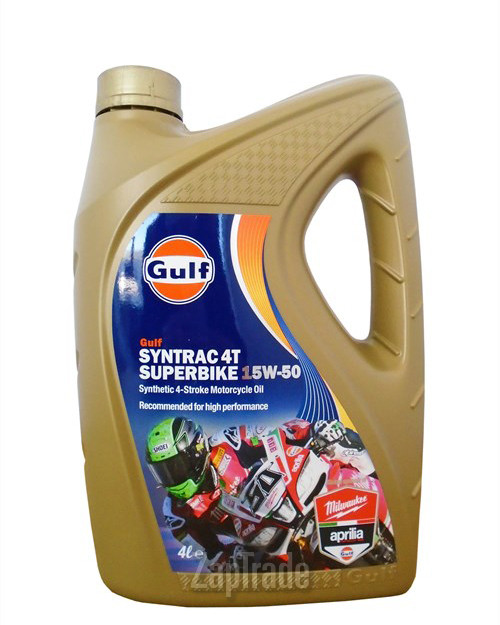 Купить моторное масло Gulf Syntrac 4T Superbike, в интернет-магазине в Москве