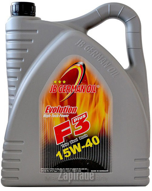 Купить моторное масло Jb german oil Evolution F3 High-Tech Power 15W-40, в интернет-магазине в Москве