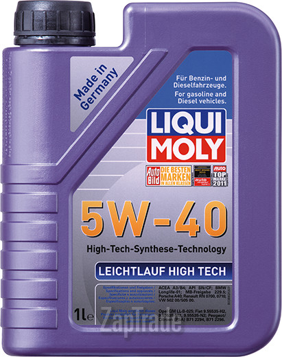 Купить моторное масло Liqui moly Leichtlauf High Tech, в интернет-магазине в Москве