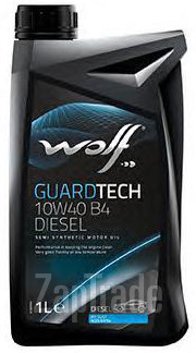 Купить моторное масло Wolf GUARDTECH 10W40 B4 DIESEL, в интернет-магазине в Москве