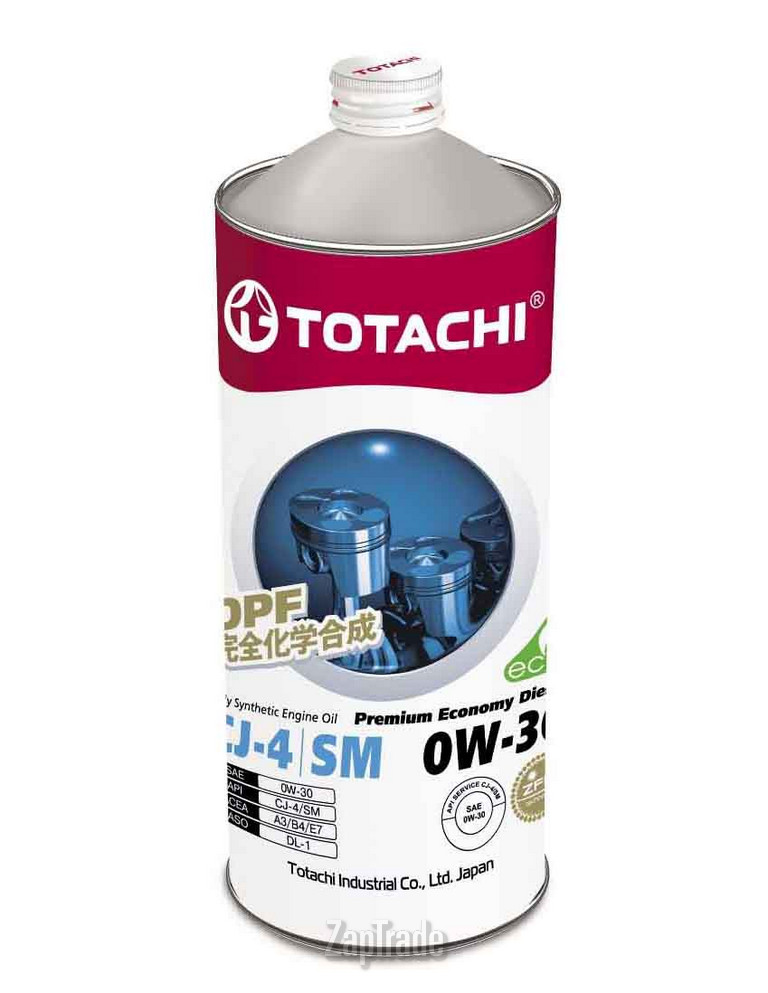 Купить моторное масло Totachi Premium Economy Diesel Fully Synthetic CJ-4/SM, в интернет-магазине в Москве