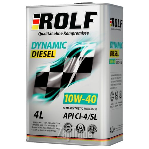 Купить моторное масло Rolf Dynamic Diesel 10W-40, в интернет-магазине в Москве
