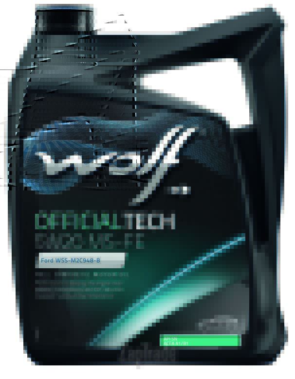 Купить моторное масло Wolf OFFICIALTECH 5W20 MS-FE, в интернет-магазине в Москве