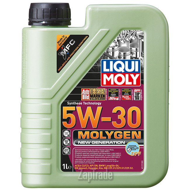 Купить моторное масло Liqui moly Molygen New Generation DPF, в интернет-магазине в Москве