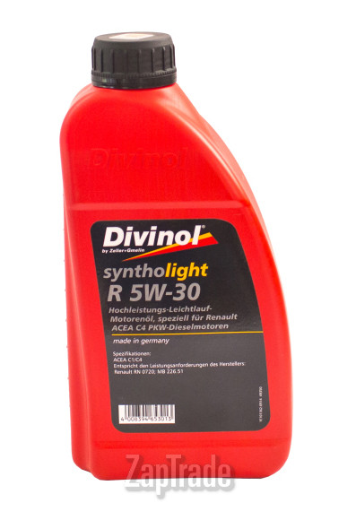 Купить моторное масло Divinol Syntholight R 5W-30, в интернет-магазине в Москве