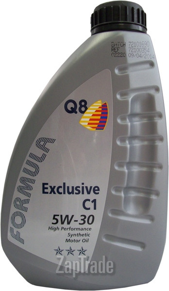 Купить моторное масло Q8 Formula Exclusive C1 SAE 5W-30, в интернет-магазине в Москве