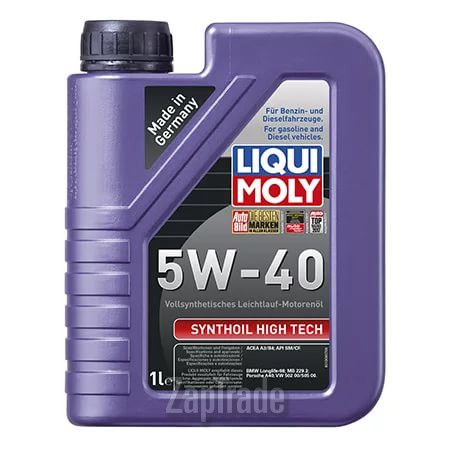 Купить моторное масло Liqui moly Synthoil High Tech, в интернет-магазине в Москве