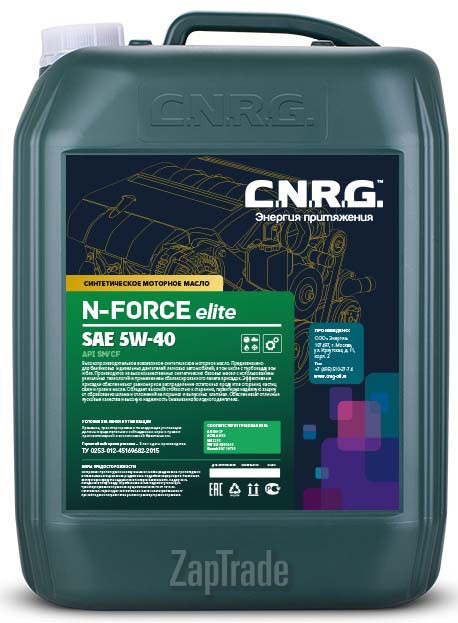 Купить моторное масло C.n.r.g. N-Force Elite, в интернет-магазине в Москве