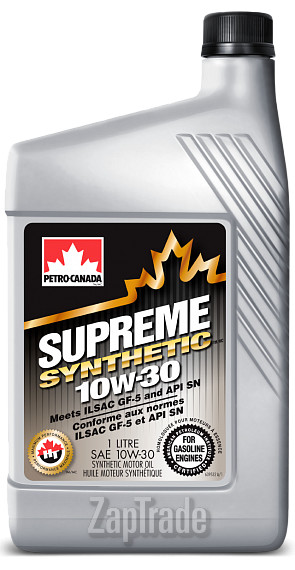 Купить моторное масло Petro-canada Supreme Synthetic, в интернет-магазине в Москве