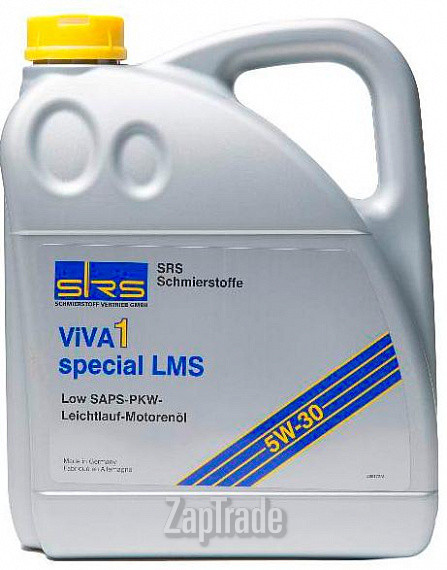 Купить моторное масло Srs VIVA 1 Special LMS 5W-30, в интернет-магазине в Москве