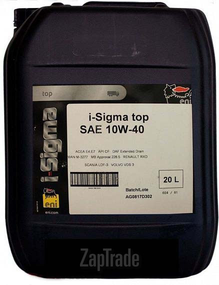 Купить моторное масло Eni i-Sigma top, в интернет-магазине в Москве