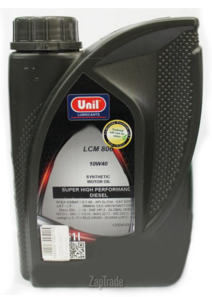 Купить моторное масло Unil LCM 800 10W40, в интернет-магазине в Москве