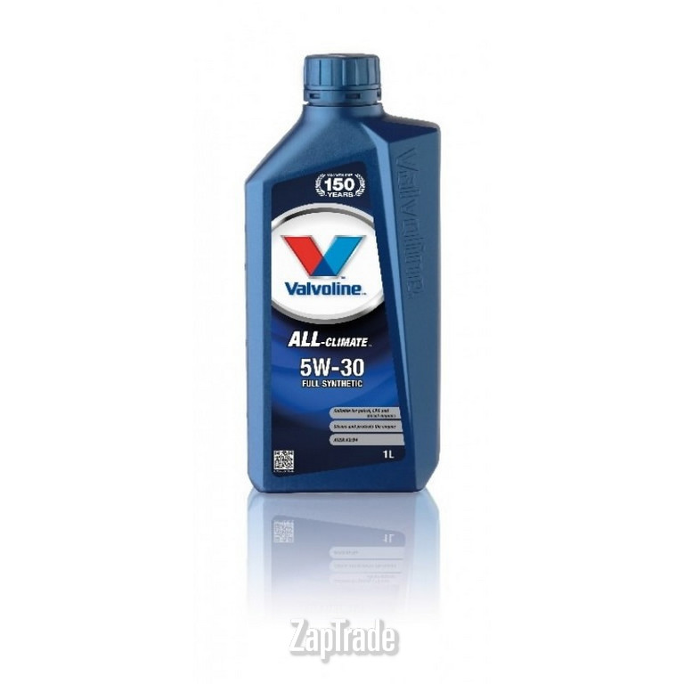 Купить моторное масло Valvoline ALL CLIMATE 5W-30, 1л, в интернет-магазине в Москве