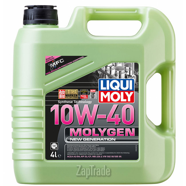 Купить моторное масло Liqui moly Molygen New Generation, в интернет-магазине в Москве
