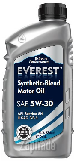 Купить моторное масло Everest Synthetic Blend, в интернет-магазине в Москве